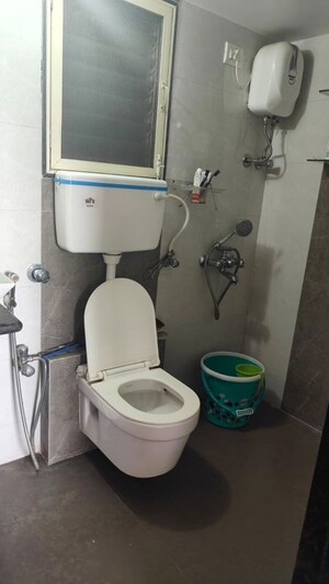 Bathroom in 1 BHK Apartment at Giriraj Tower, Virar West – for Rent