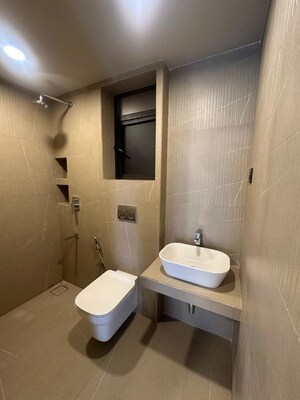 Bathroom in 3 BHK Apartment at Experio Platinum Westwoods, Seawoods Sector 42 – for Sale
