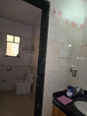 Bathroom in 3 BHK Apartment at G K Daffodils Housing Society, Pimple Saudagar – for Sale