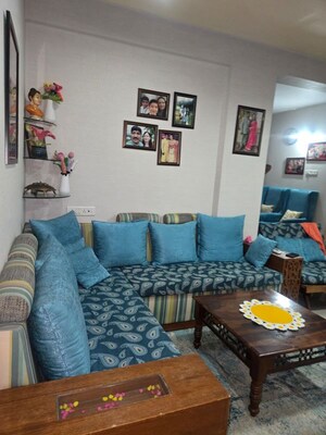 Living Room in 3 BHK Apartment at G K Daffodils Housing Society, Pimple Saudagar – for Sale