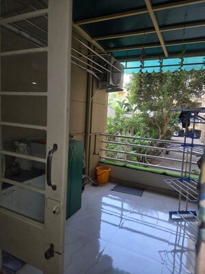 Balcony in 3 BHK Apartment at G K Daffodils Housing Society, Pimple Saudagar – for Sale