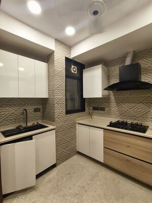 Kitchen in 3 BHK Builder Floor at Kalkaji – for Rent