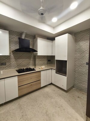 Kitchen in 3 BHK Builder Floor at Kalkaji – for Rent