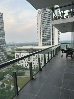 Balcony in 3 BHK Apartment at Ireo The Grand Arch, Sector 58 – for Rent