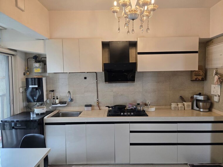 Kitchen, ng-grand-plaza 3 Bedroom 1120 Sq.Ft. Apartment In Ghansoli Navi Mumbai 10681469
