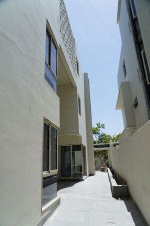 Staircase in 5 BHK Villa at Gold Fish Zresta, Kokapet – for Rent