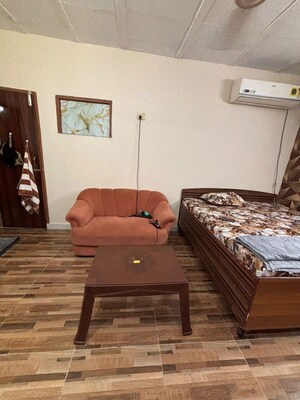 Living Room in 1 RK Independent House at SS 100, Sector 49 – for Rent