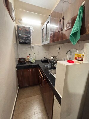Kitchen in 1 RK Independent House at SS 100, Sector 49 – for Rent