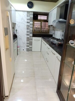 Kitchen in 5 BHK Apartment at Bhumiraj Hermitage, Sanpada – for Rent