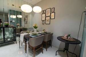 Dining area in 2 BHK Apartment at Purva Panorama, Ghodbunder Road – for Sale