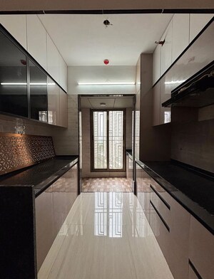 Kitchen in 1 BHK Apartment at Shah Industrial Estate Chembur, Chembur – for Sale