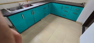 Kitchen in 3.5 BHK Apartment at Unitech The Residences Sector 33, Sector 33 – for Rent