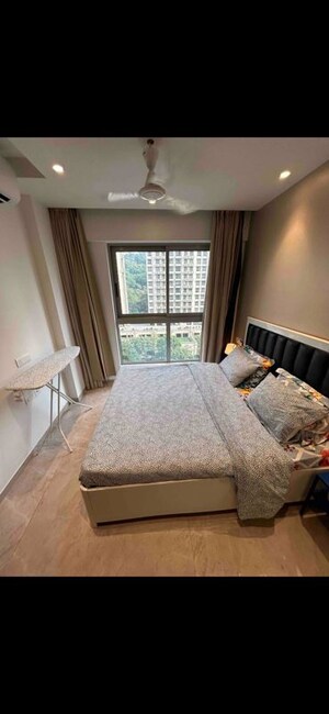 Bedroom in 2.5 BHK Apartment at Gahlot Majesty and Avenue CHS, Seawoods – for Rent