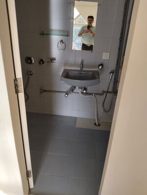 Bathroom in 3 BHK Apartment at Santacruz West – for Rent