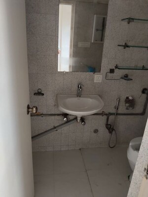 Bathroom in 3 BHK Apartment at Santacruz West – for Rent