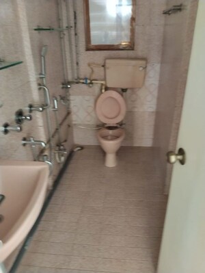 Bathroom in 3 BHK Apartment at Santacruz West – for Rent