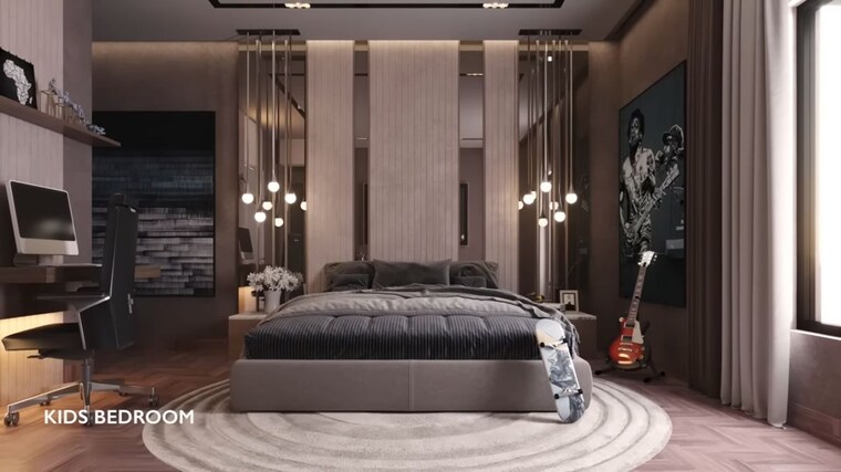 Bedroom, aurobindo-the-regent 3 Bedroom 1891 Sq.Ft. Apartment In Kondapur Hyderabad 10681528