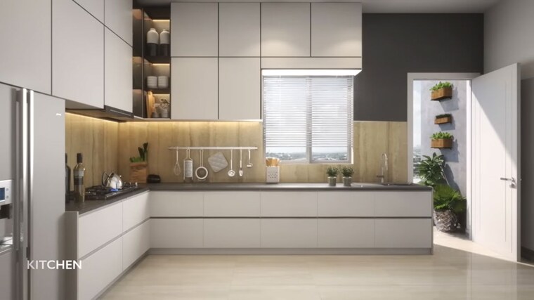Kitchen, aurobindo-the-regent 3 Bedroom 1891 Sq.Ft. Apartment In Kondapur Hyderabad 10681528