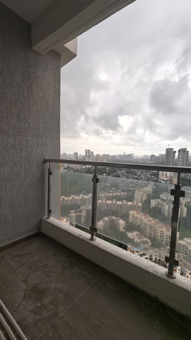 Balcony, rosa-manhattan 3 Bedroom 1100 Sq.Ft. Apartment In Ghodbunder Road Thane 10681563