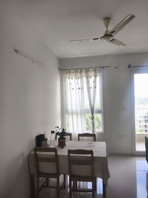 Living Room in 3 BHK Apartment at Godrej Aqua, International Airport Road – for Rent