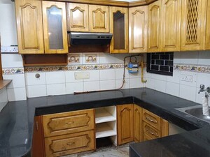 Kitchen in 2 BHK Builder Floor at Kailash Hills – for Rent