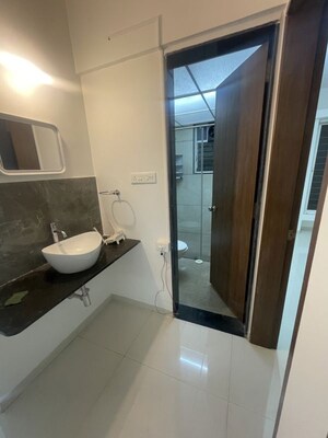 Bathroom in 3 BHK Builder Floor at Abhilasha Hermes Paras 3, Kalyani Nagar – for Rent