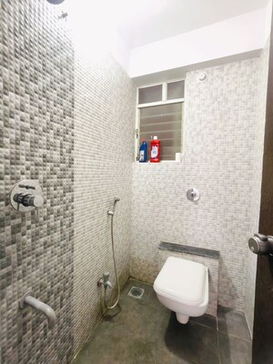 Bathroom in 3 BHK Apartment at 38 Park Majestique, Undri – for Rent