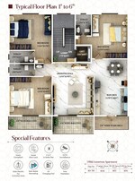 3 BHK +  2150 Sq.Ft. Apartment in Shankar Nagar