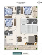 3 BHK +  1600 Sq.Ft. Apartment in Chatrapati Nagar