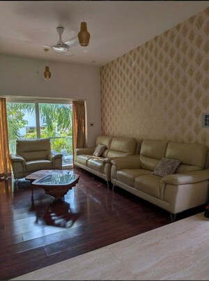 Living Room in 4 BHK Villa at Odion The Woods Of East, Sarjapur Road – for Rent