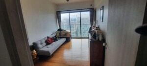 Living Room in 3 BHK Apartment at Rustomjee Paramount, Khar West – for Sale