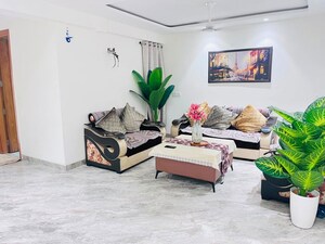 Living Room in 3 BHK Builder Floor at Gwal Pahari – for Sale