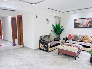 Living Room in 3 BHK Builder Floor at Gwal Pahari – for Sale