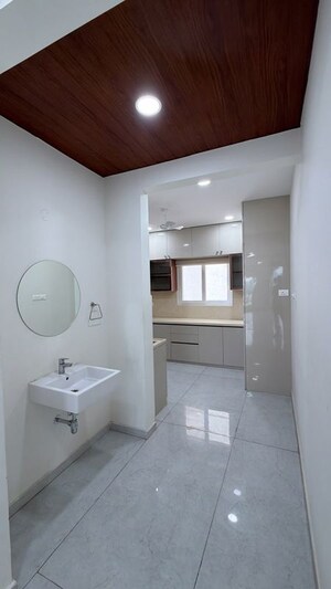 Bathroom in 3 BHK Apartment at EIPL Corner Stone, Gandipet – for Rent