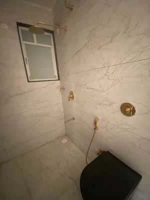 Bathroom in 3 BHK Apartment at Unique K Shire, Punawale – for Rent