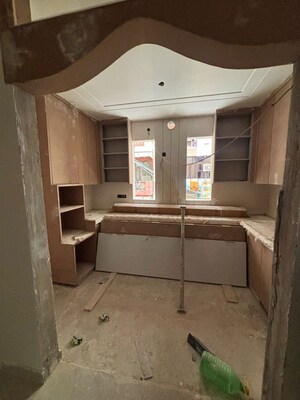 Kitchen in 3 BHK Builder Floor at Rohini Sector 15 – for Rent