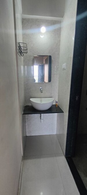 Bathroom in 2 BHK Apartment at Wadhwani Om Mangalam Chaitanya, Ravet – for Rent
