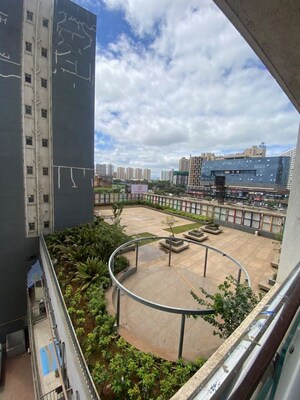 Balcony in 2 BHK Apartment at Wadhwani Sai Paradise, Punawale – for Rent