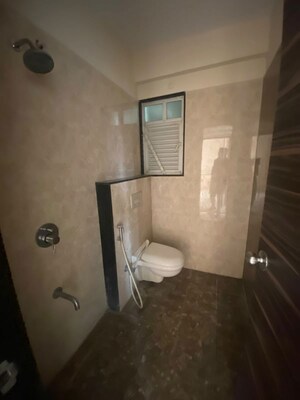 Bathroom in 2 BHK Apartment at Wadhwani Sai Paradise, Punawale – for Rent