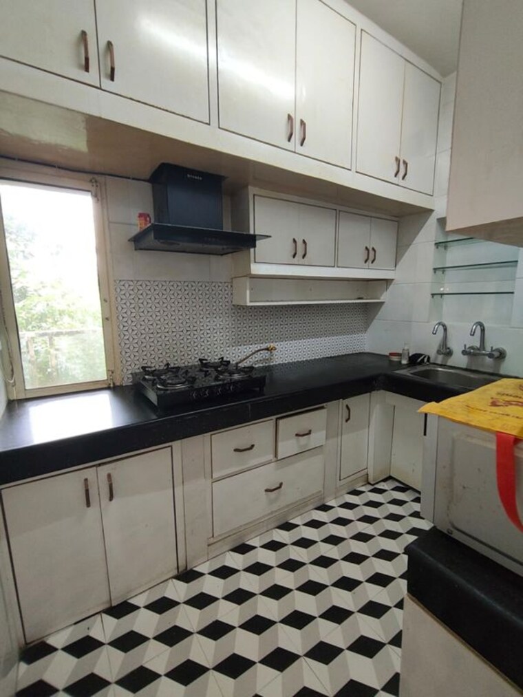 Kitchen, kalkaji 3 Bedroom 900 Sq.Ft. Builder Floor In Kalkaji Delhi 10681834