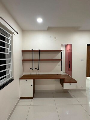 Staircase in 3 BHK Apartment at Aparna Sarovar Zenith, Nallagandla – for Rent
