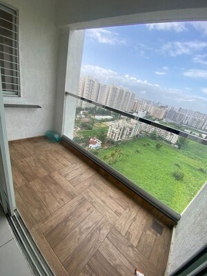 Balcony in 2 BHK Apartment at VJ YashOne Infinitee, Tathawade – for Rent