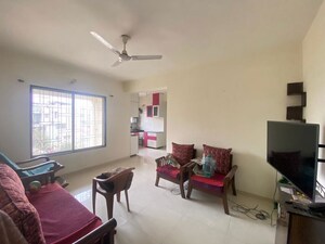 Living Room in 2 BHK Apartment at Veddant Ganesh Bella Rossa Phase 2, Punawale – for Rent