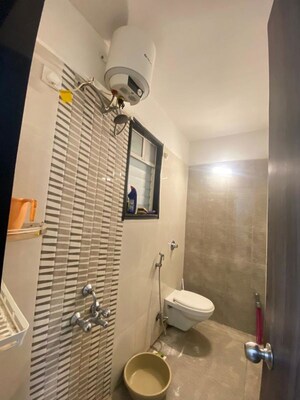 Bathroom in 2 BHK Apartment at Veddant Ganesh Bella Rossa Phase 2, Punawale – for Rent