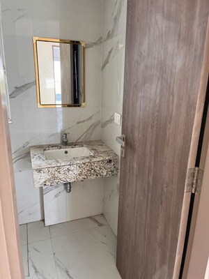 Bathroom in 3.5 BHK Builder Floor at Smart World Gems, Sector 89 – for Rent