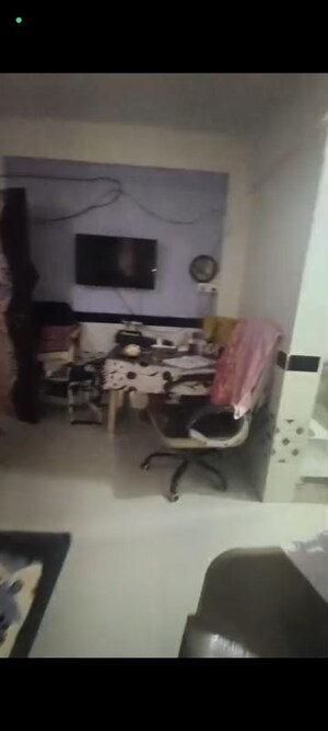 Living Room in 1 RK Apartment at Jai Chamundai CHS, Vasai West – for Rent
