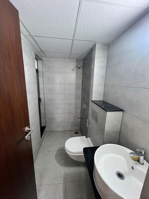 Bathroom in 2 BHK Apartment at Crescent Silverwoods, Powai – for Rent