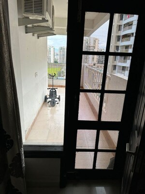 Balcony in 3 BHK Apartment at Dhakoli – for Rent