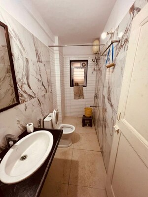 Bathroom in 2 BHK Apartment at Santacruz West – for Rent