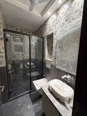 Bathroom in 3 BHK Builder Floor at New Rajinder Nagar – for Sale
